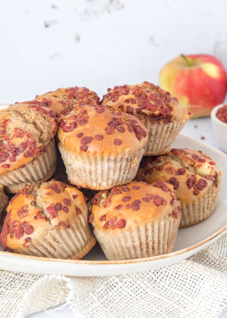 Apple cinnamon yogurt muffins 3a