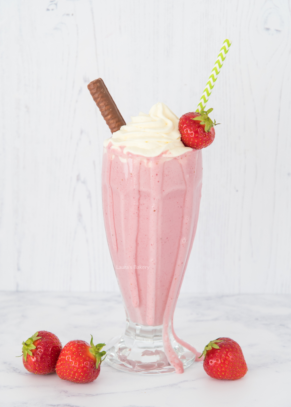 Strawberry milkshake