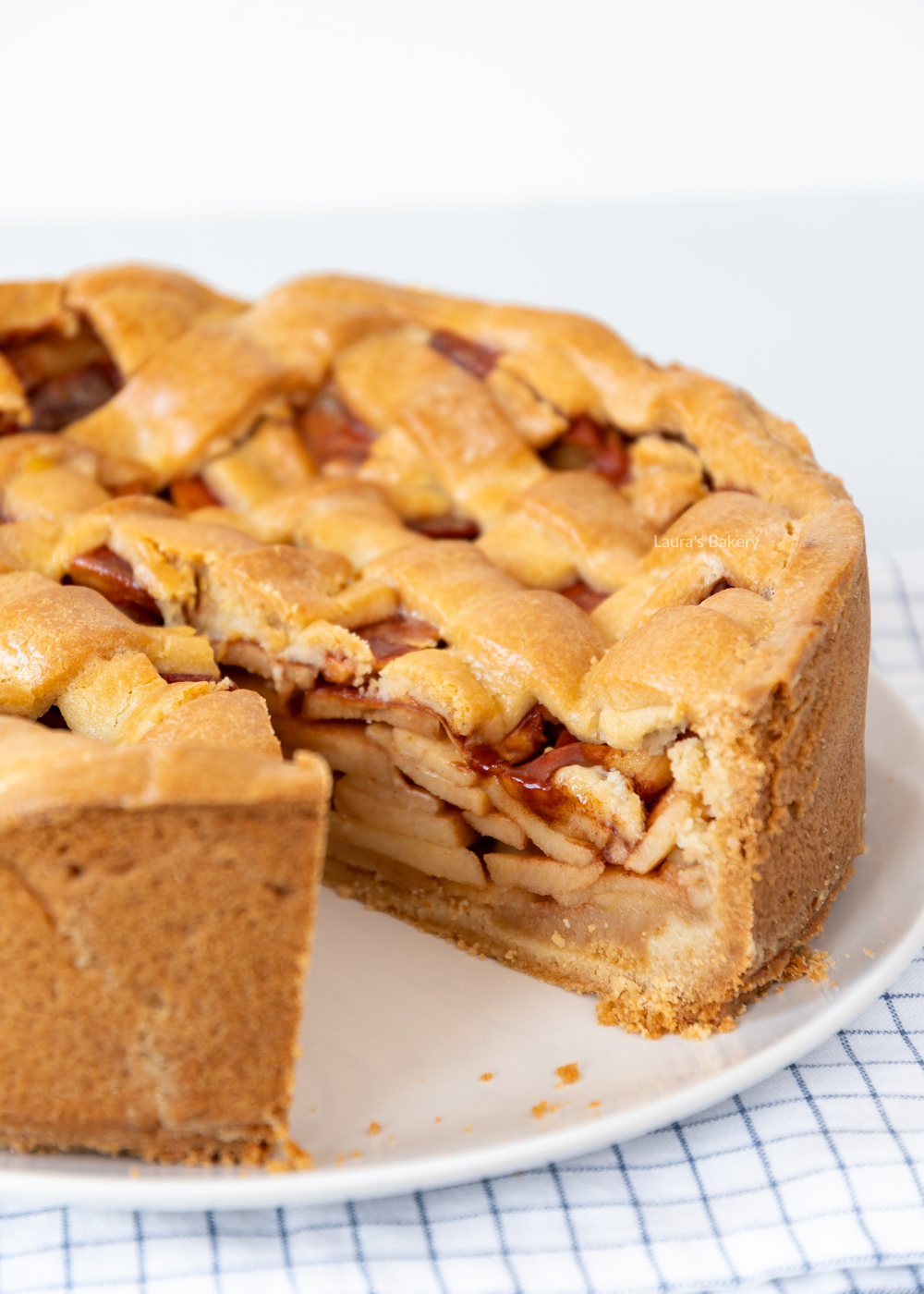 baked Dutch apple pie