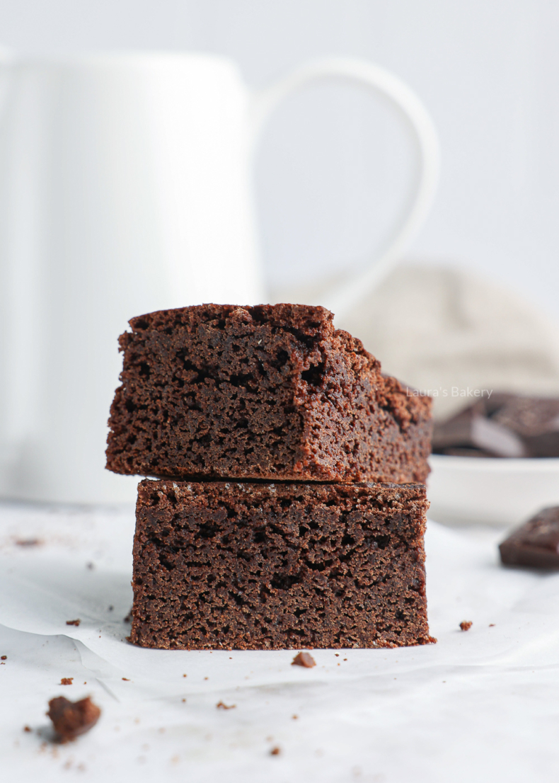 Cakey brownies recipe