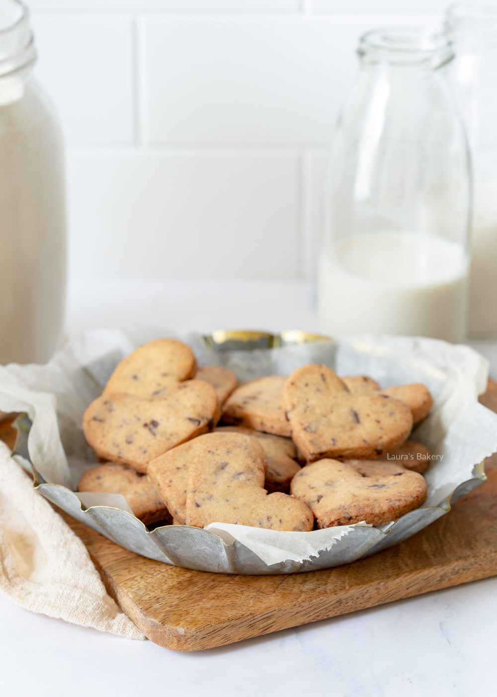 sugar cookies with chocolate chips