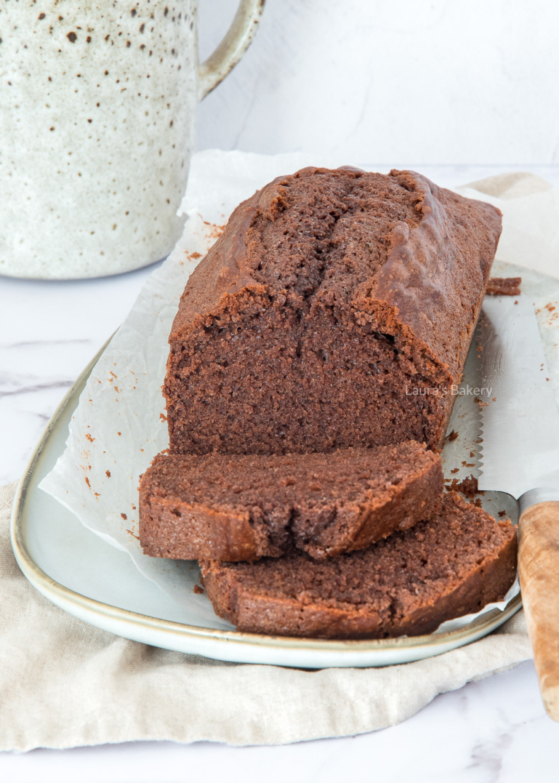 Chocolate loaf cake 3