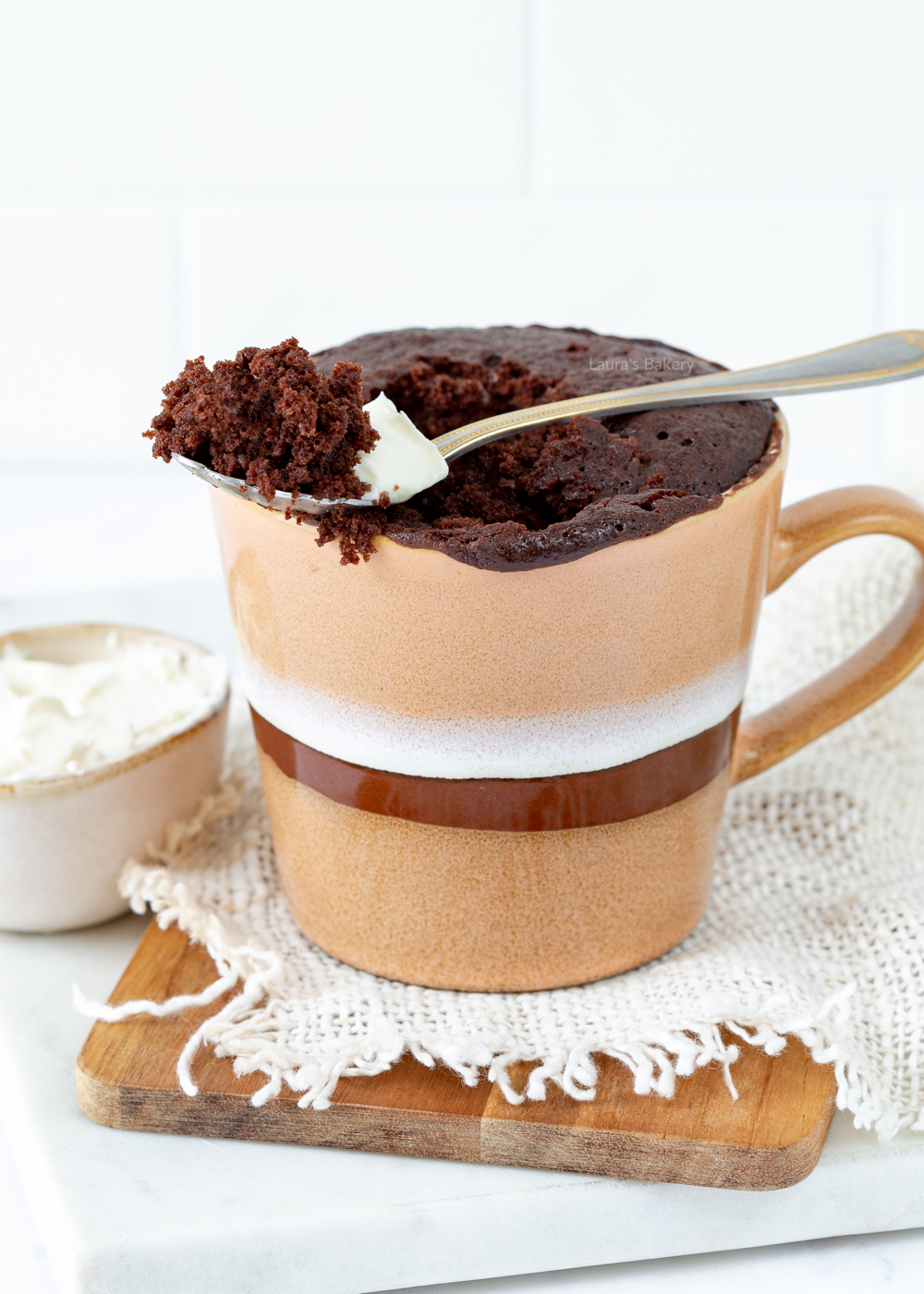 Quick and easy chocolate mug cake recipe (no egg)
