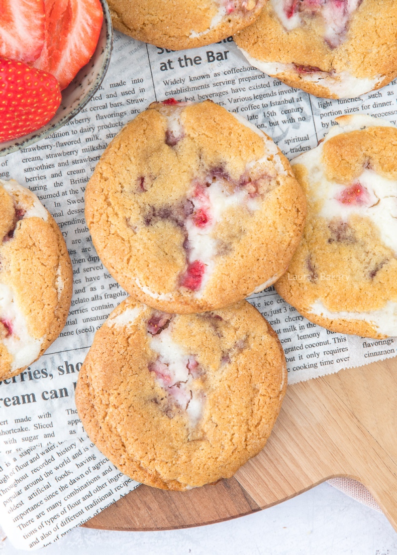 Strawberry cheesecake cookies 3