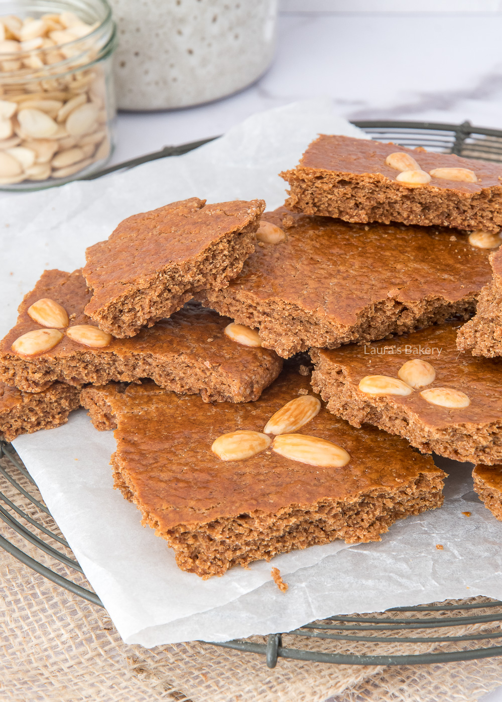 Dutch speculaas chunks - speculaasbrokken 3