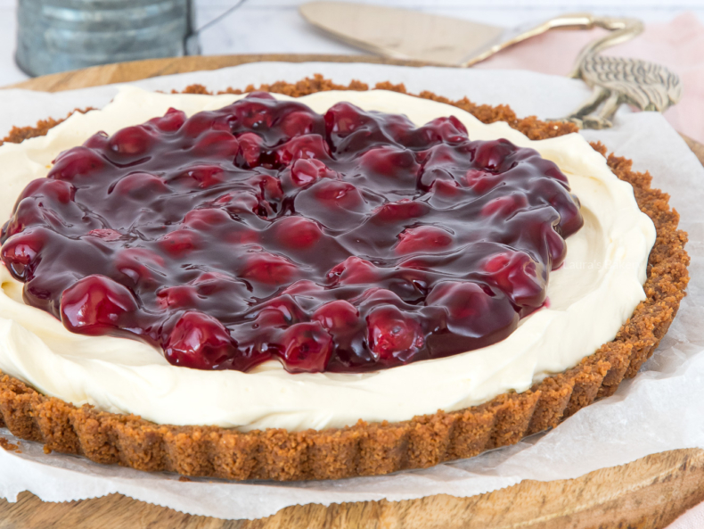 No bake cherry cheesecake 2