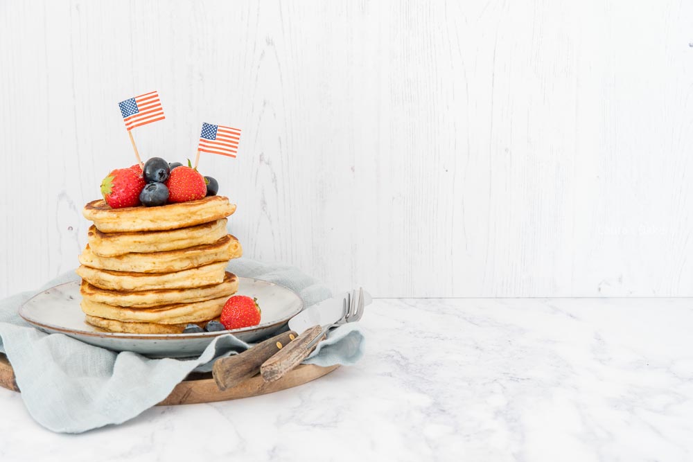 American pancakes liggend