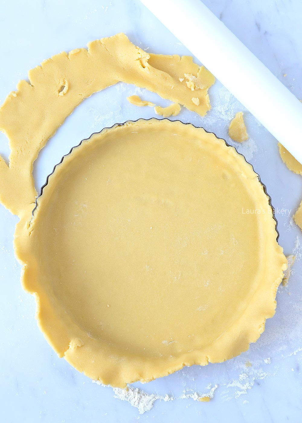 Homemade pie crust recipe (shortcrust pastry)