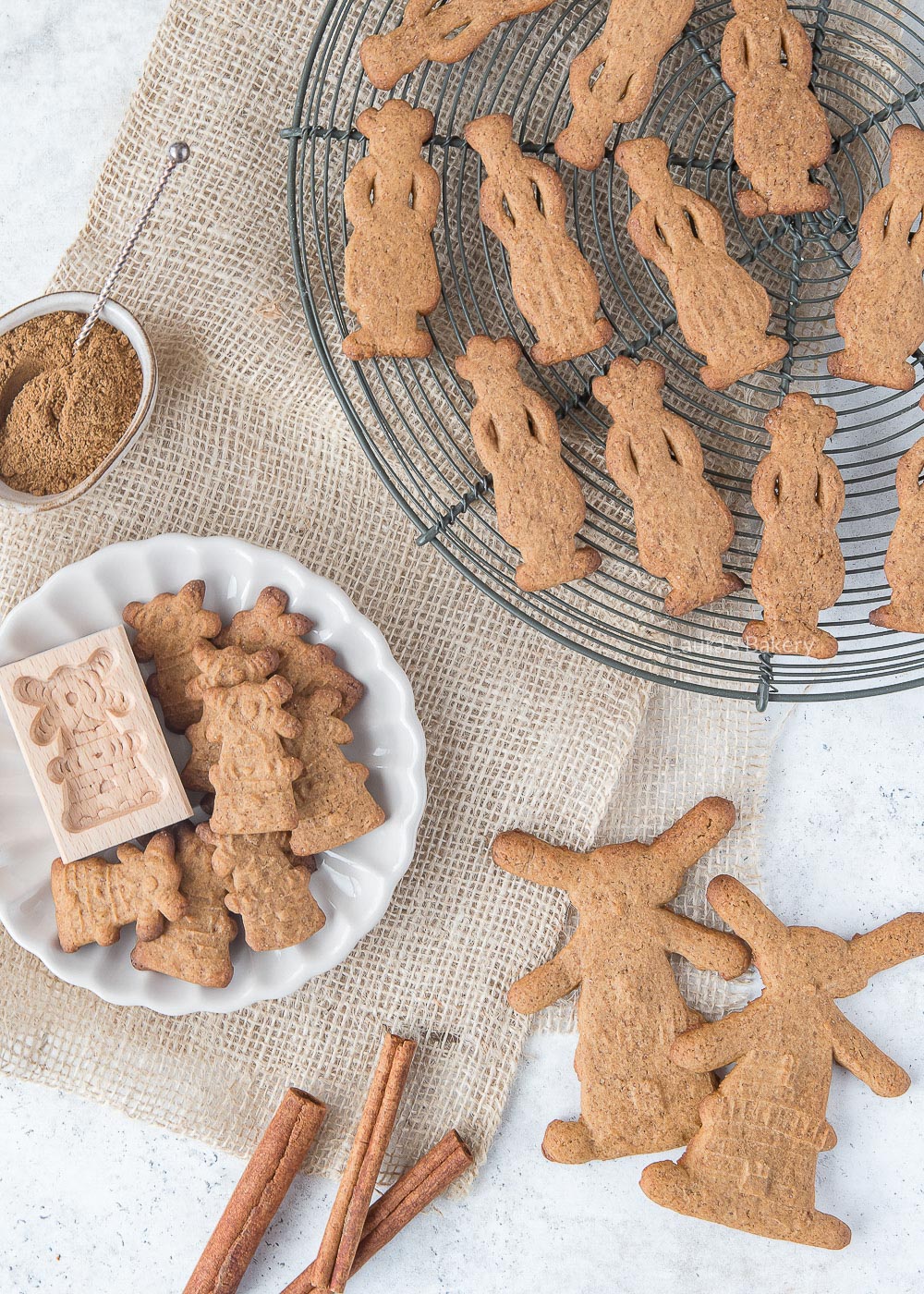 Authentic Dutch speculaas cookies recipe