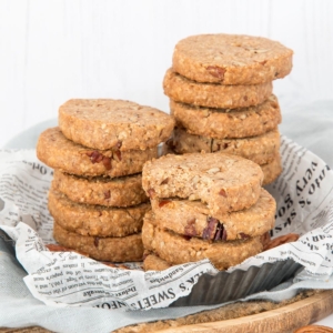 pumpkin spice oatmeal cookies