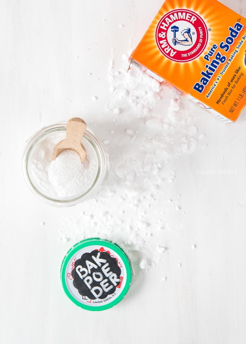 Baking soda vs baking powder