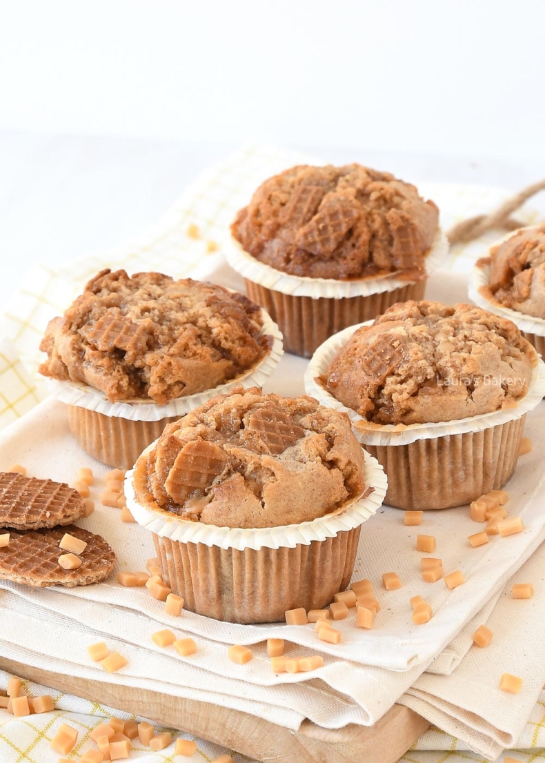 stroopwafel muffins