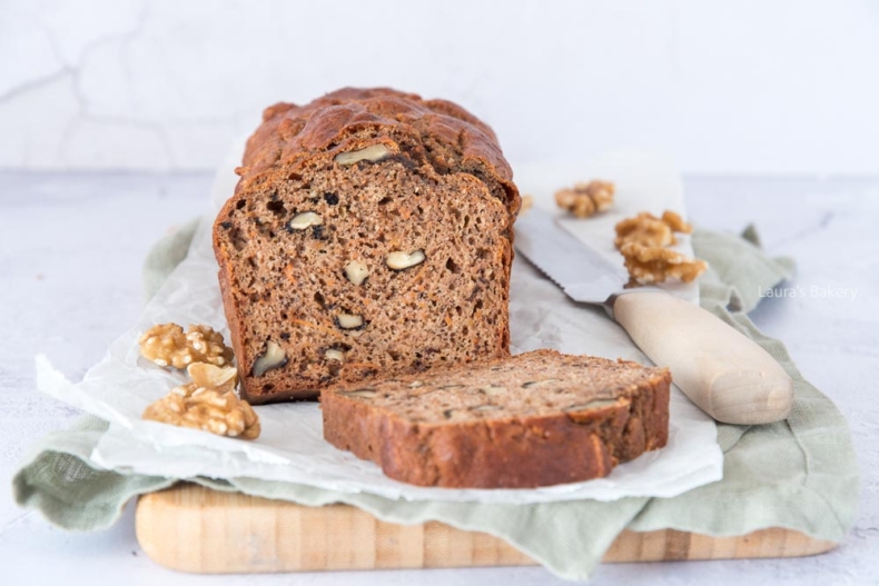 Carrot cake banana bread-2