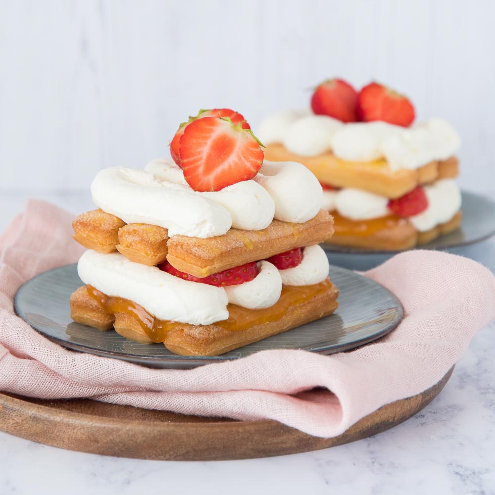 Strawberry tiramisu