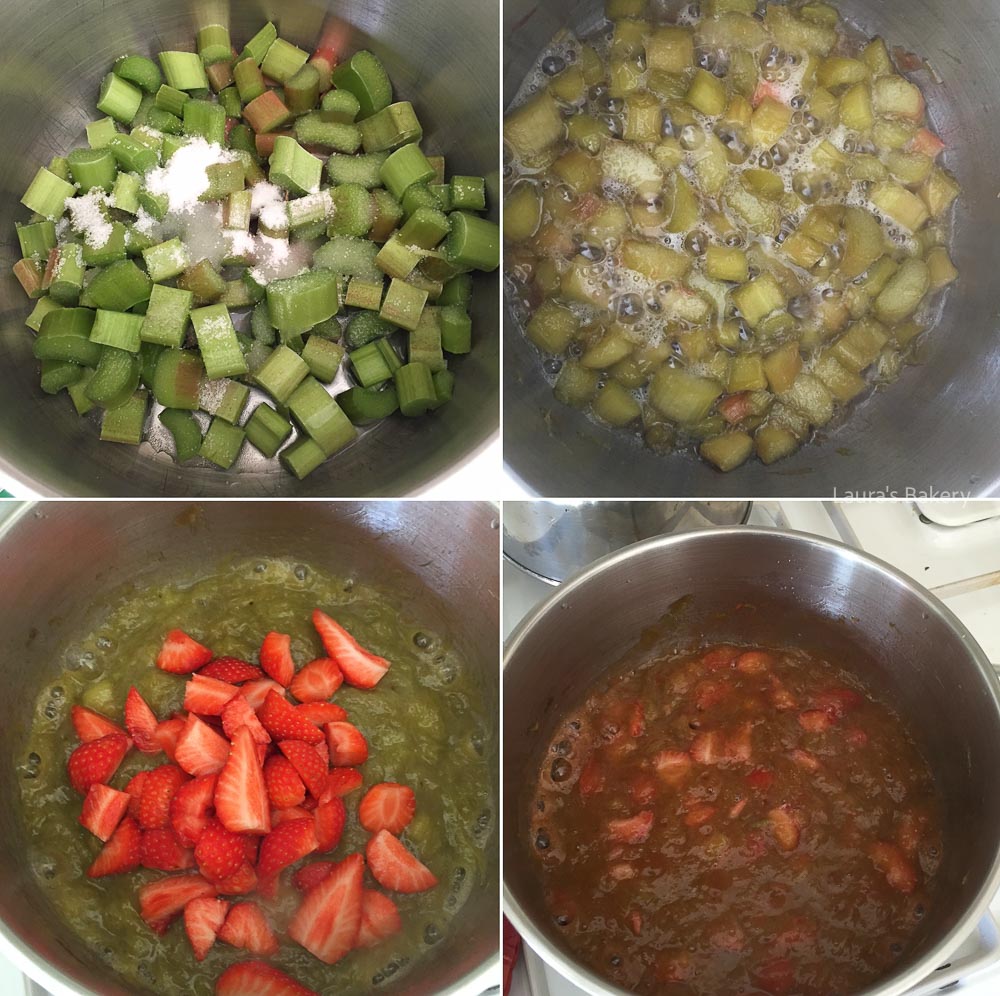 Rhubarb strawberry compote-4