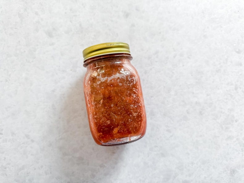 Add into a sterlized jar