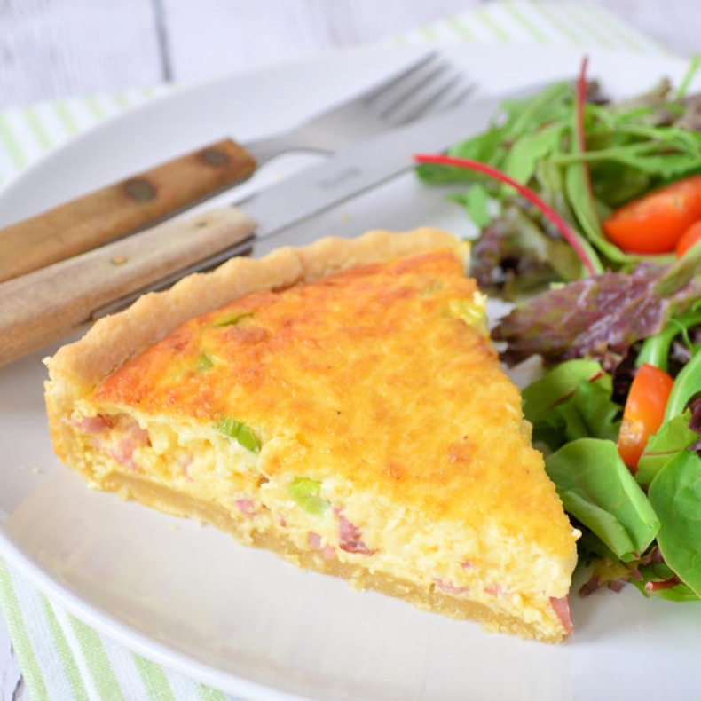 How to make a classic quiche lorraine