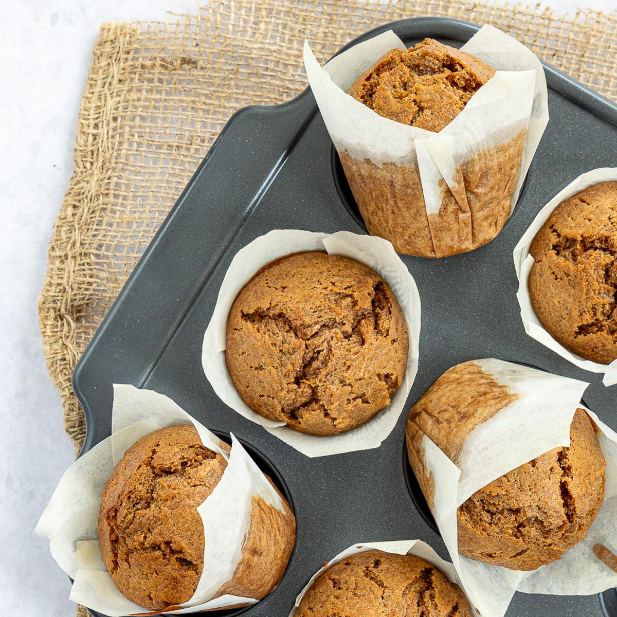 Carrot cake muffins