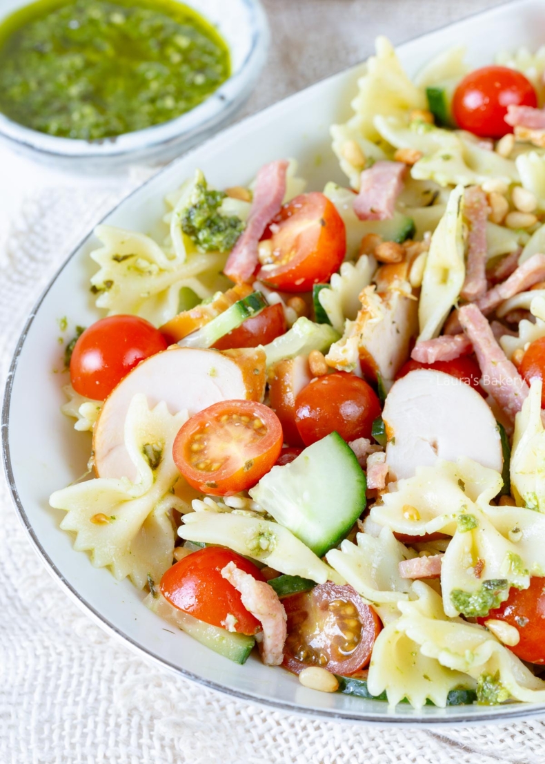 Pasta salad with chicken-4