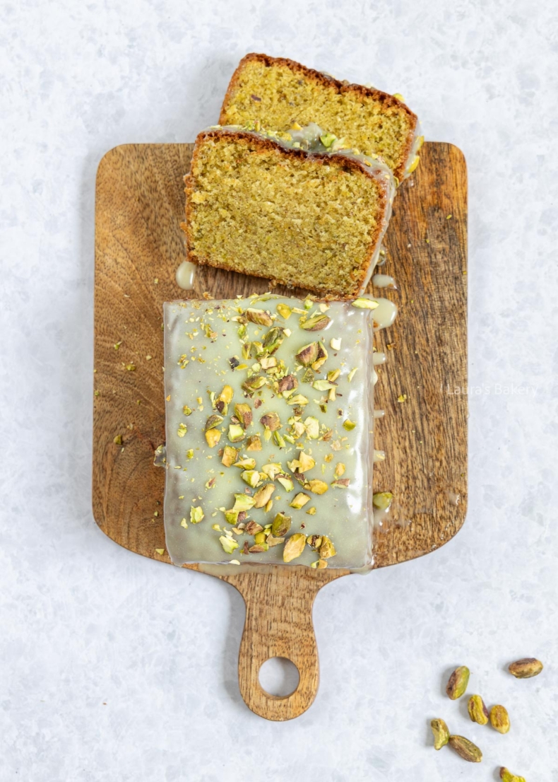 Pistachio pound cake-5