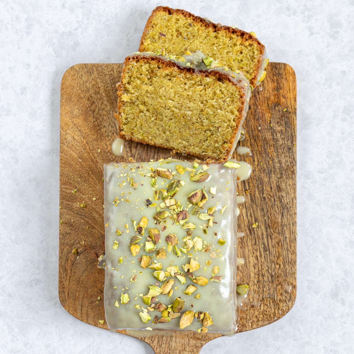 Pistachio pound cake