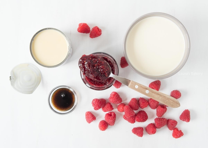 Raspberry ice cream-3