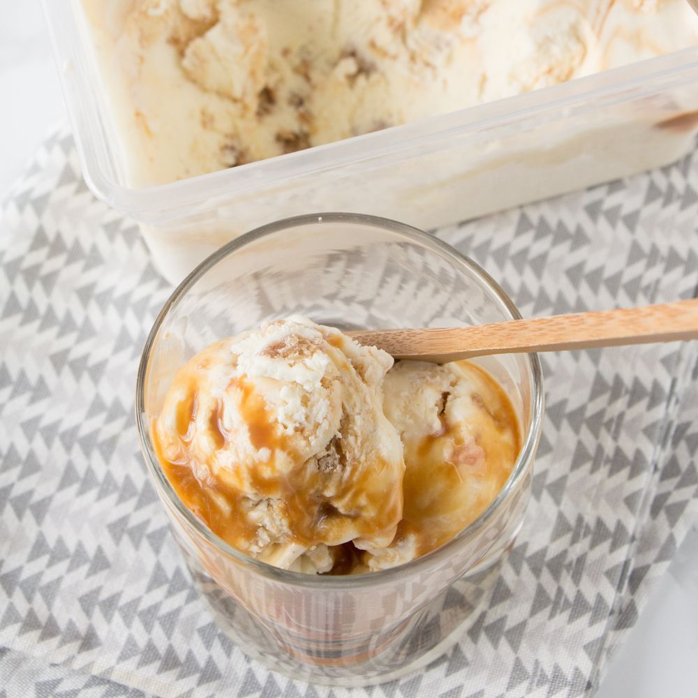 Stroopwafel ice cream