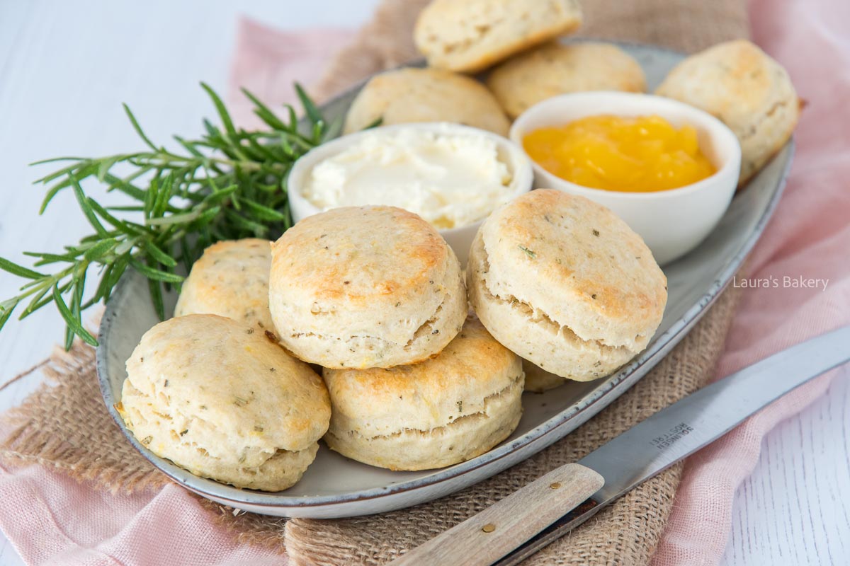 lemon rosemary scones-3