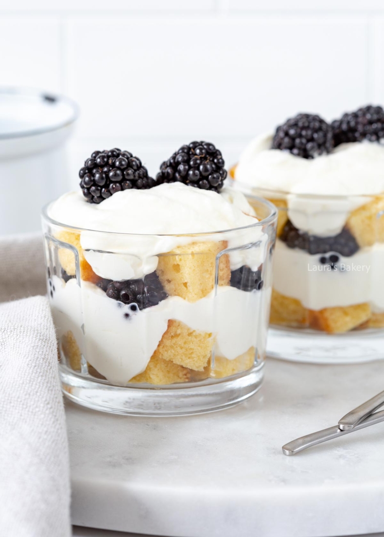Blackberry trifle-3