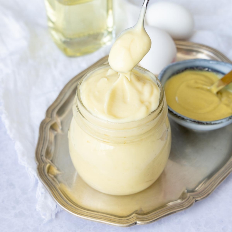 Homemade mayonnaise recipe