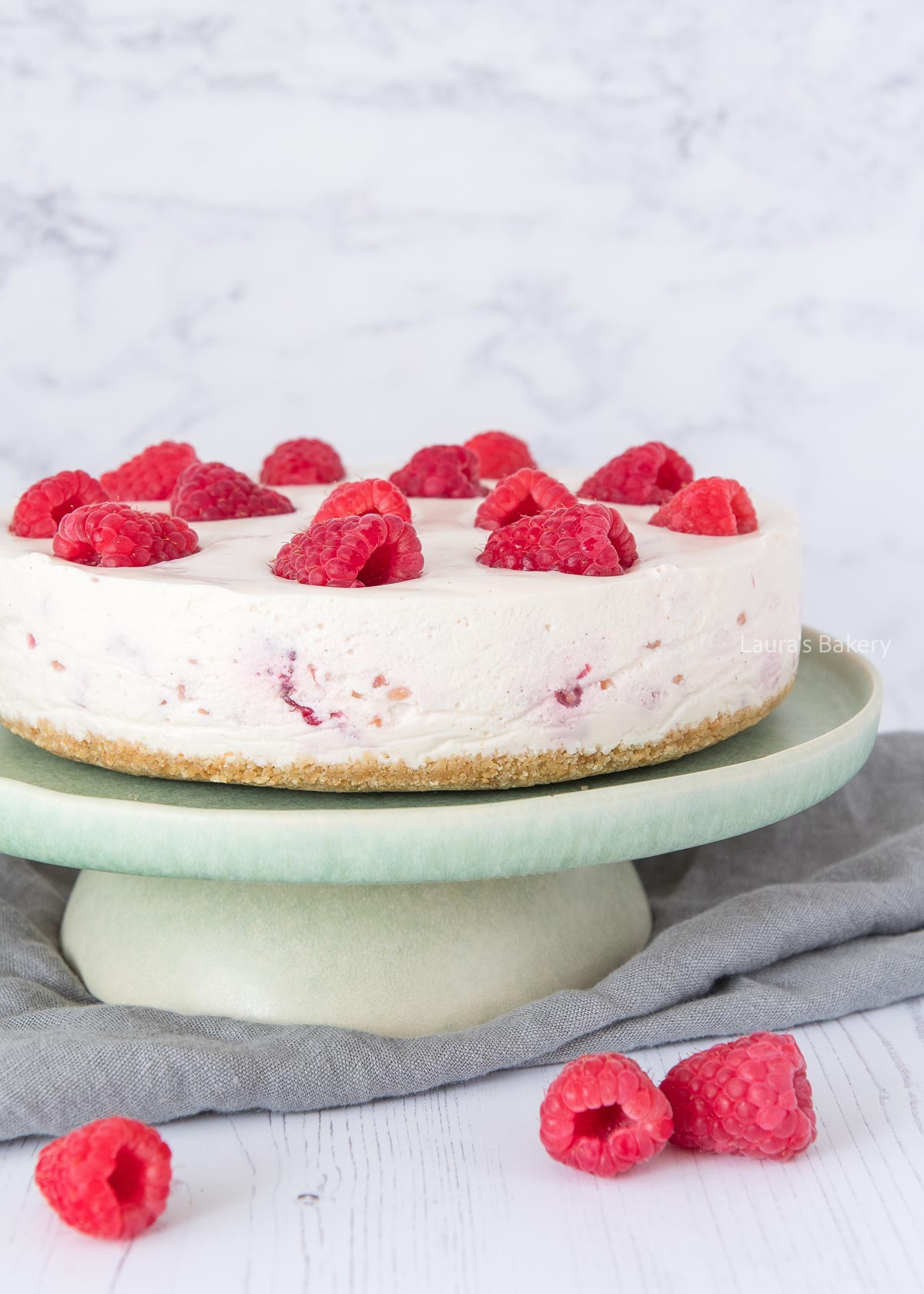 No bake raspberry pie-2