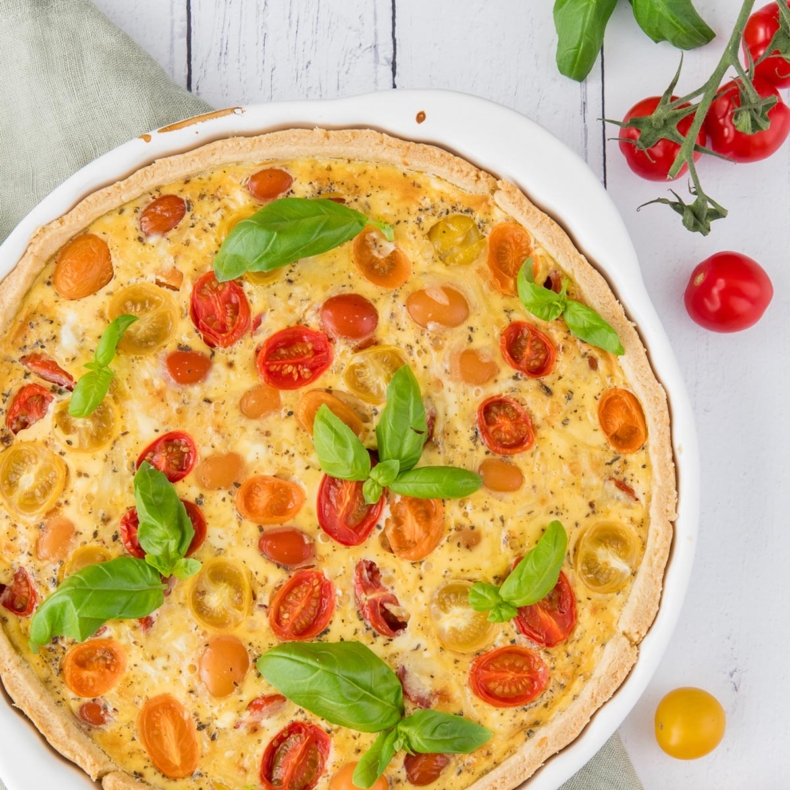 Fresh tomato tart recipe