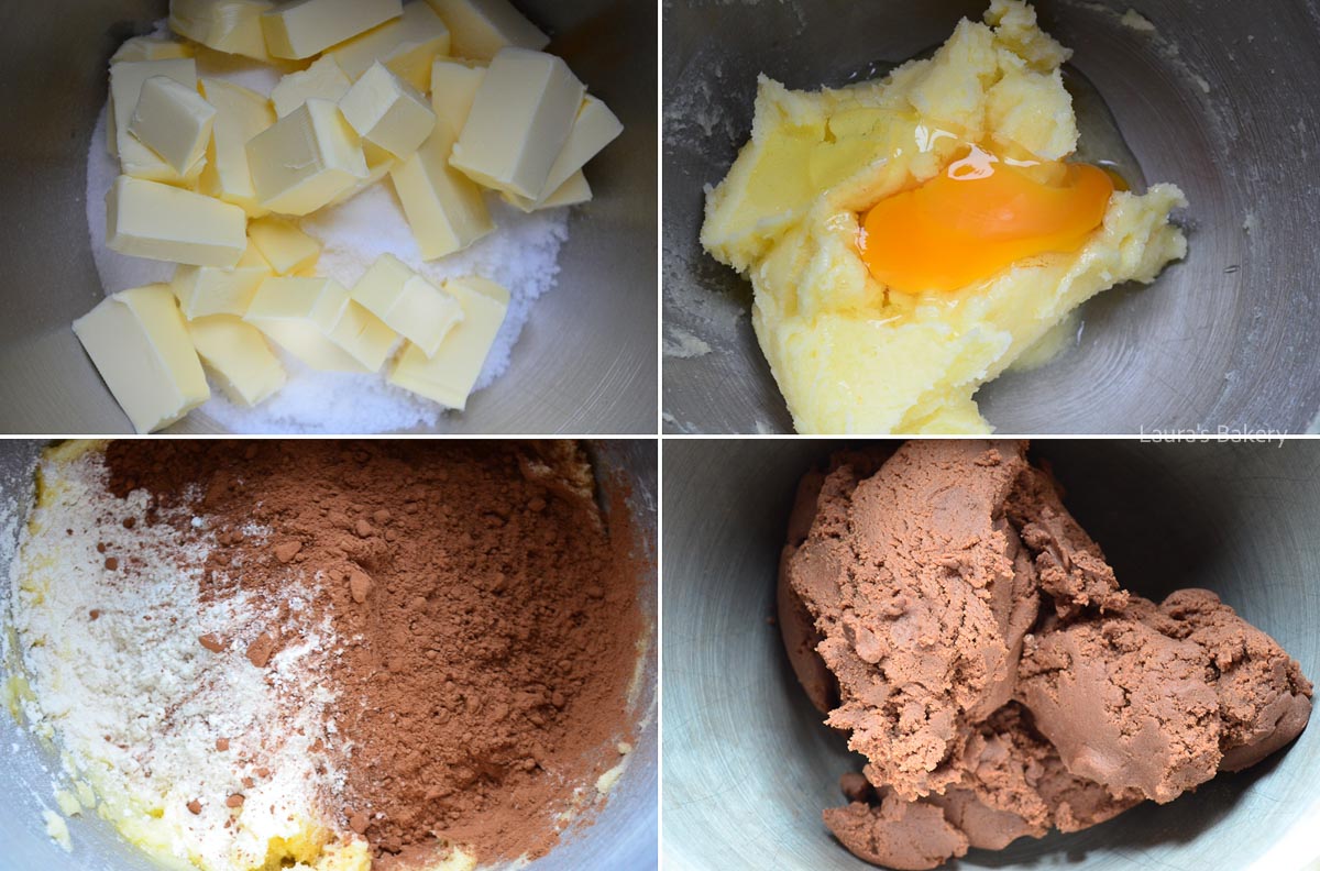 Chocolate cut out sugar cookies-4