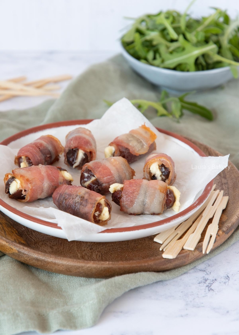 Bacon wrapped dates-1