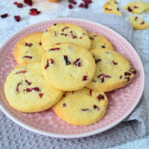 Cranberry orange cookies