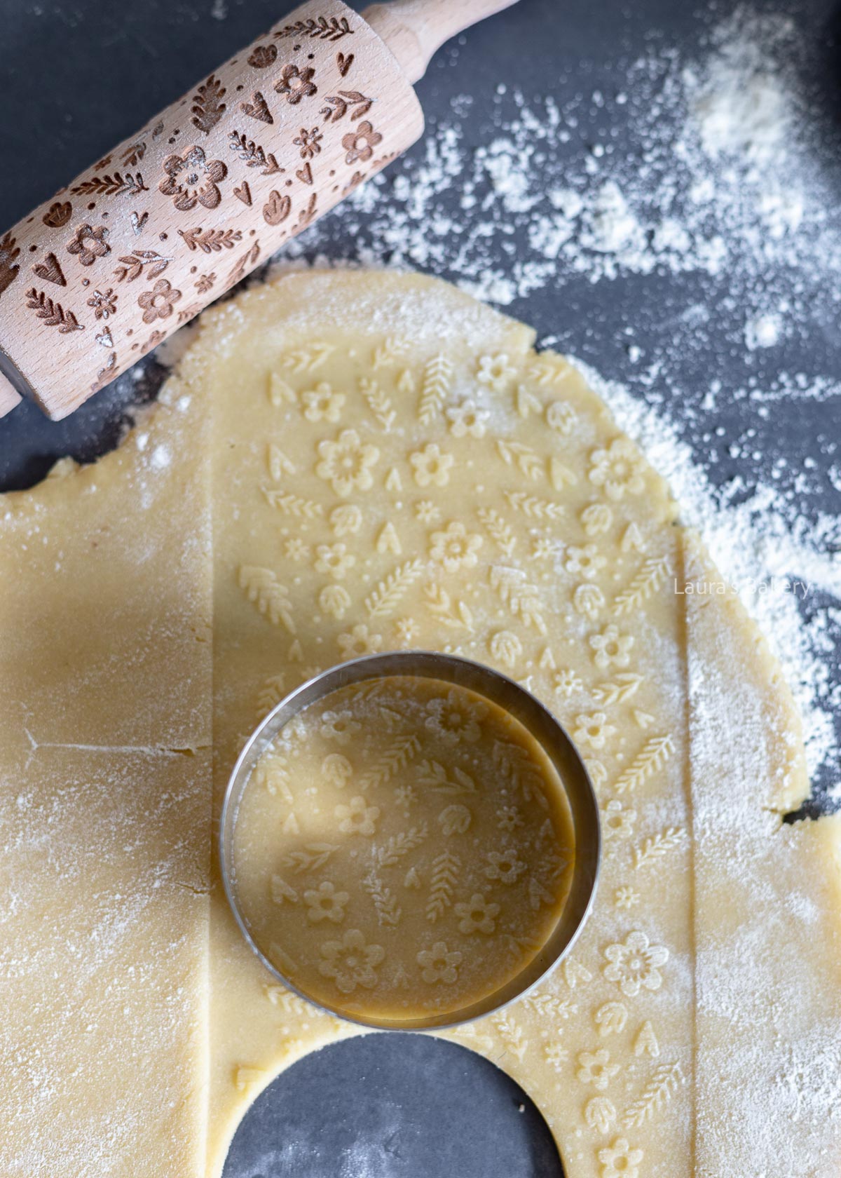 Cutting out the circles