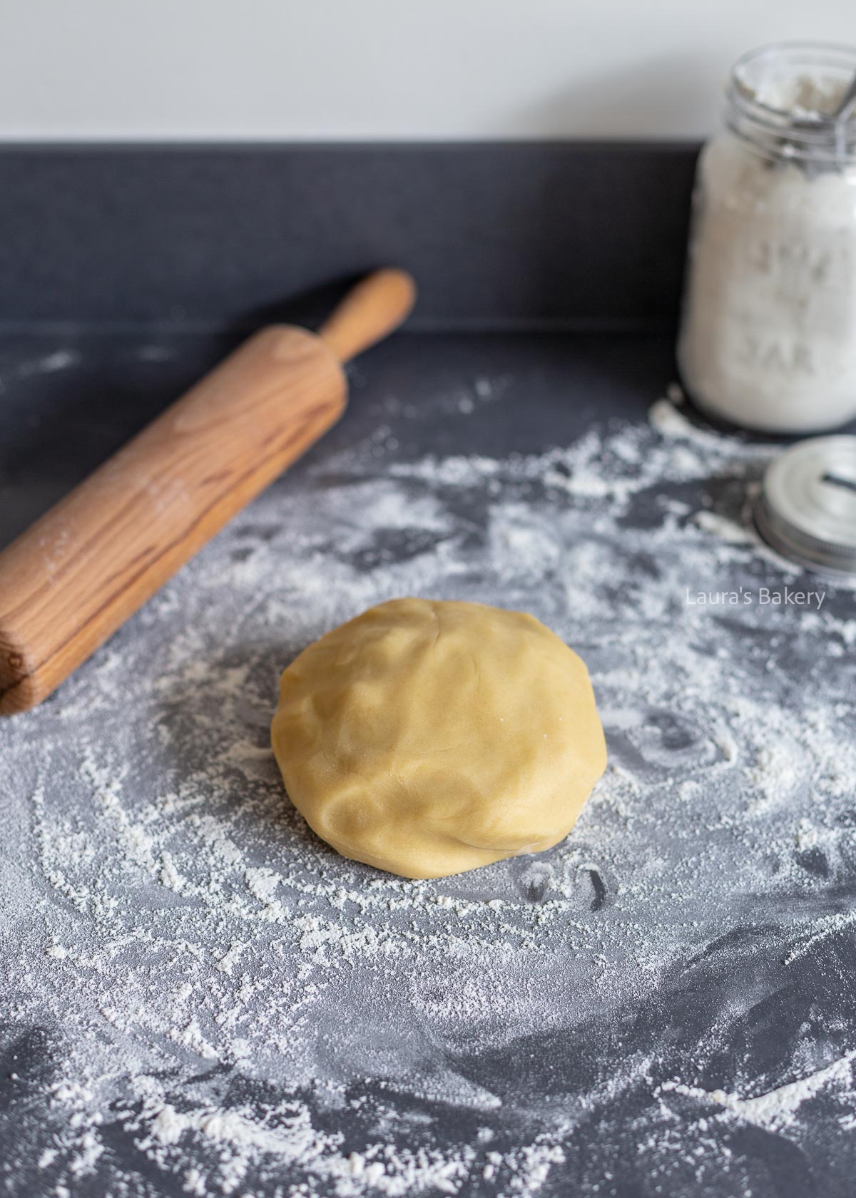 Rolling out the dough