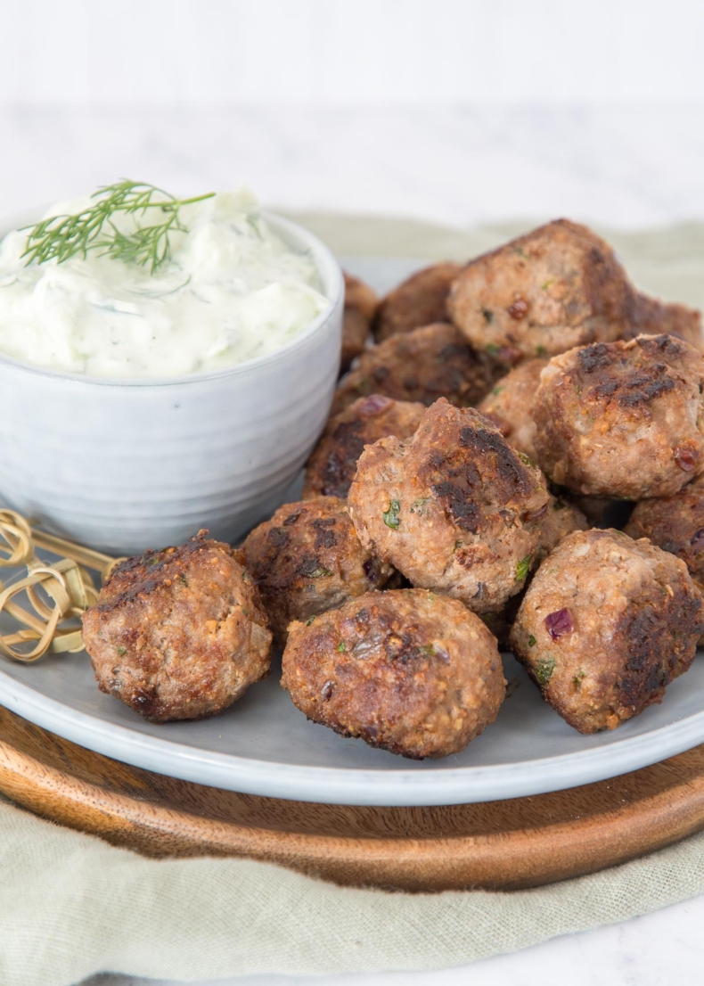 Keftedes - Greek Meatballs-1