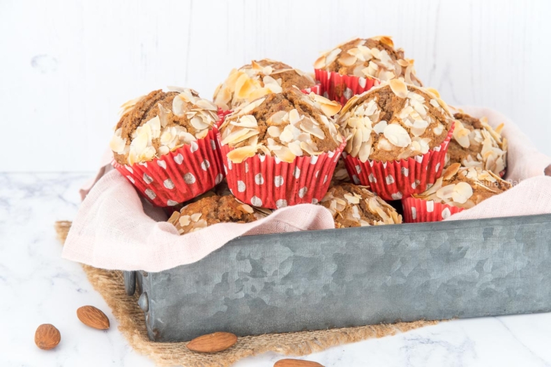 Almond muffins with speculaas kruiden-1