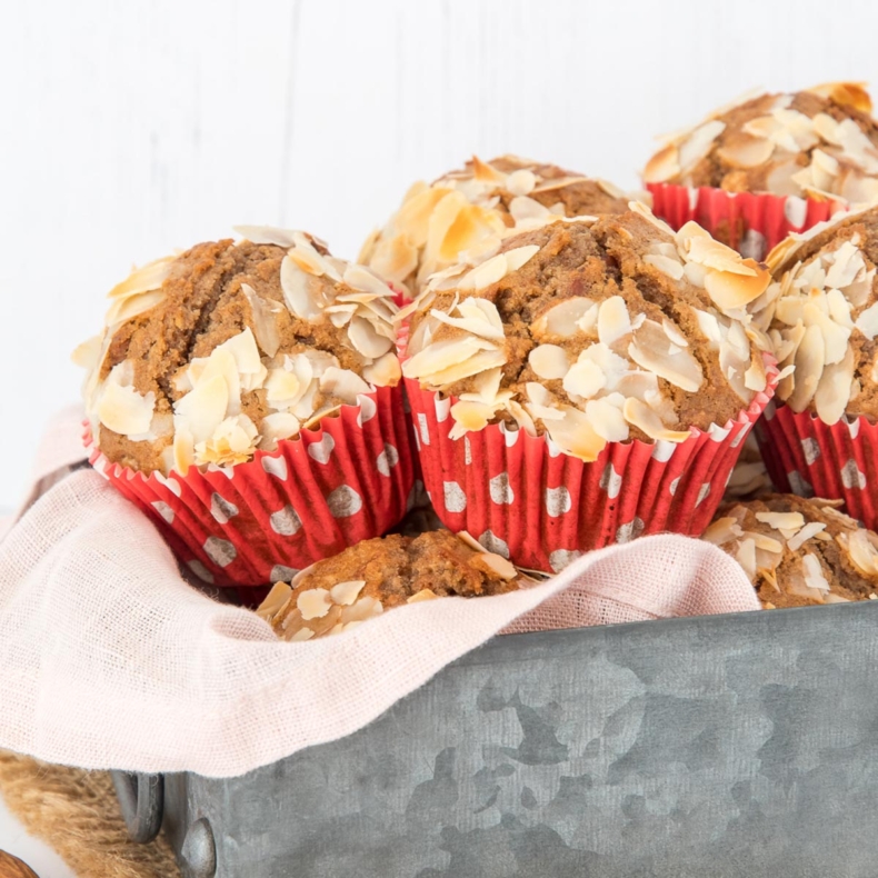 Almond Muffins With Speculaas Spices