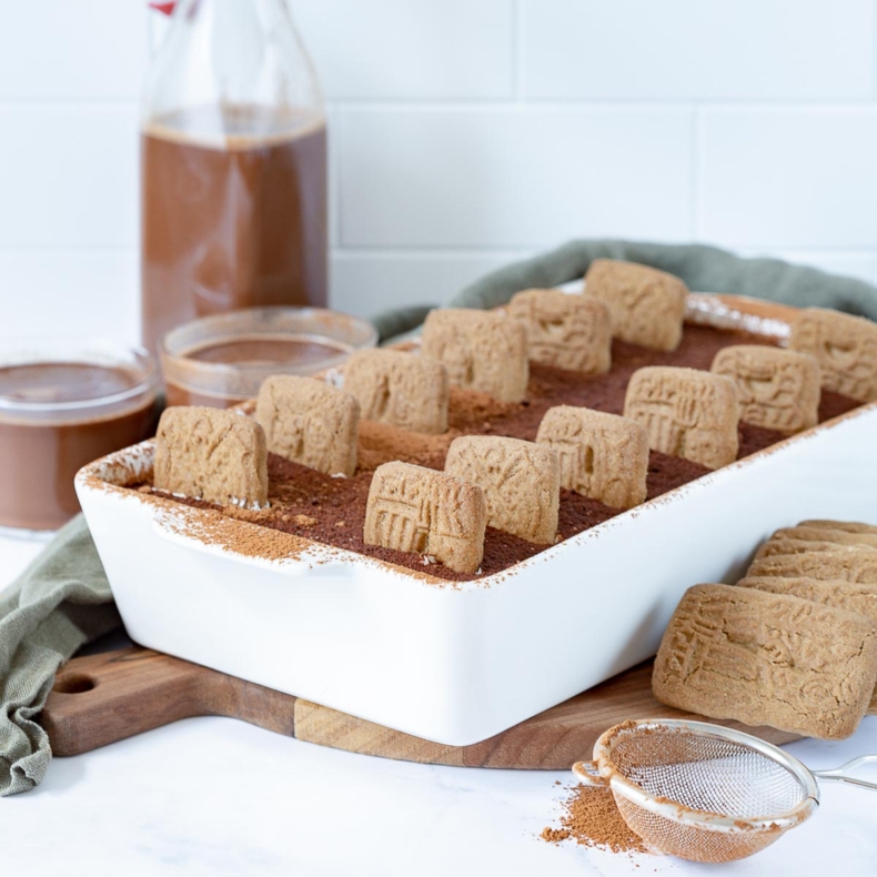 Biscoff Tiramisu With Speculaas Cookies