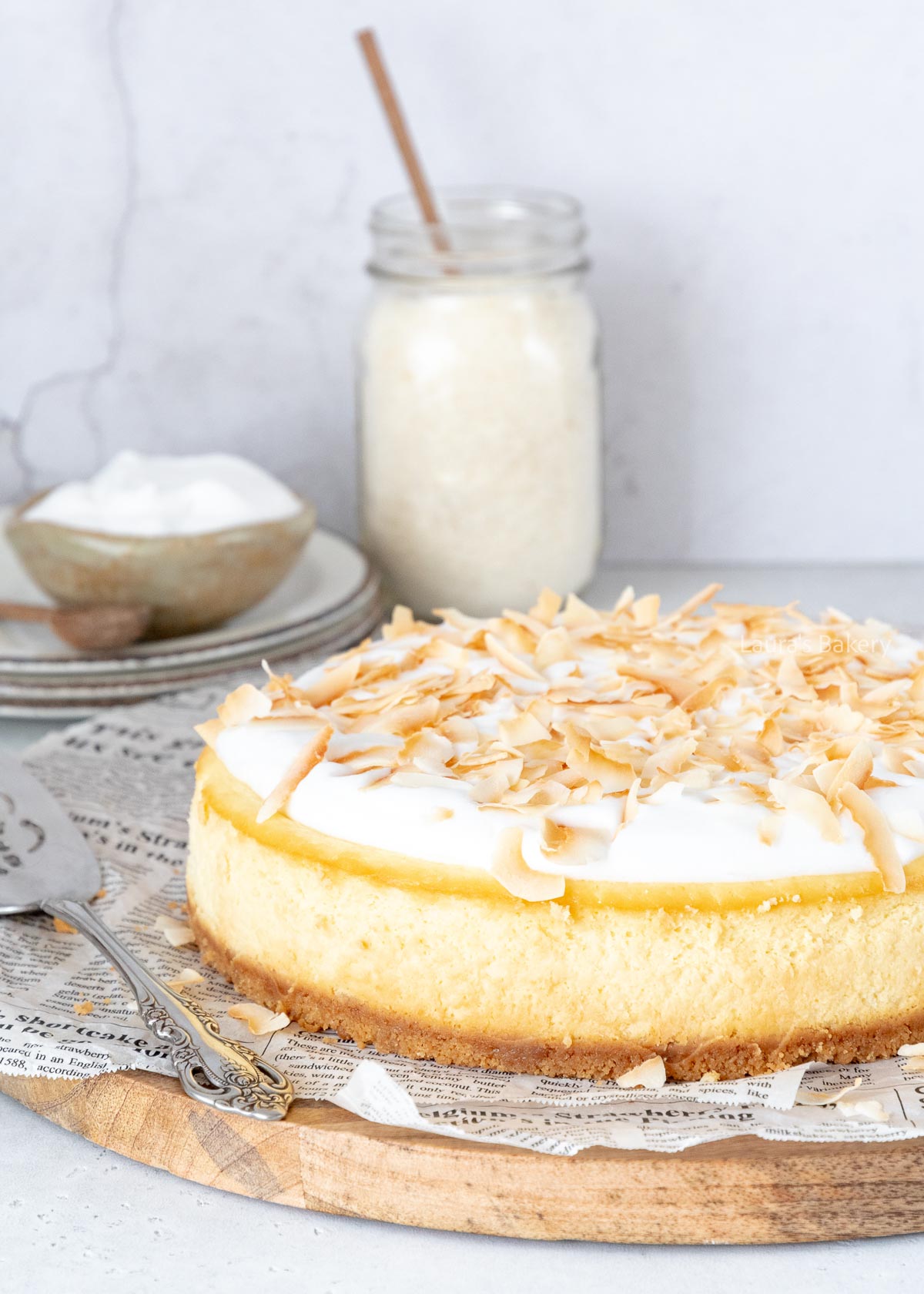 Coconut cheesecake-1