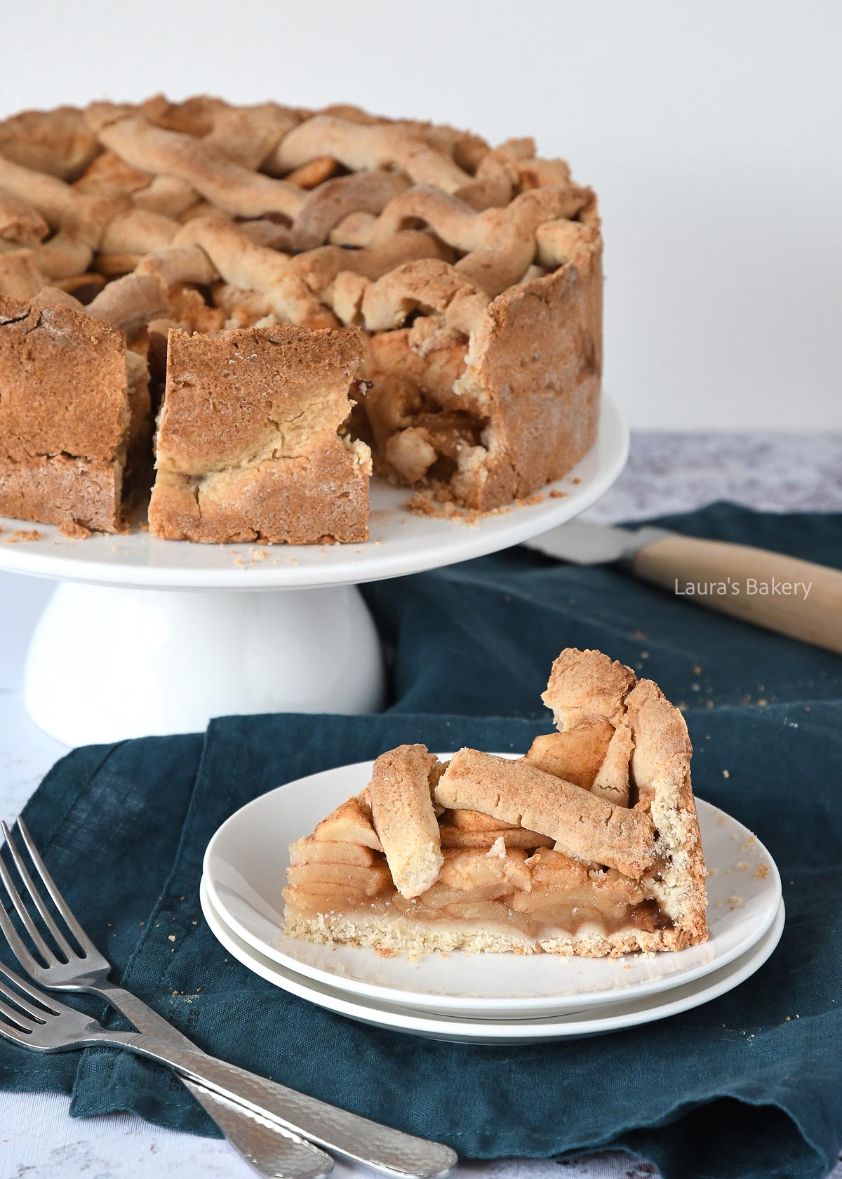 Gluten-free Dutch apple pie-2