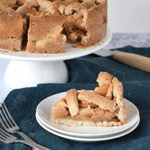 Gluten-free Dutch apple pie