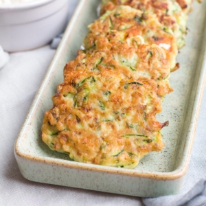 Zucchini pancakes
