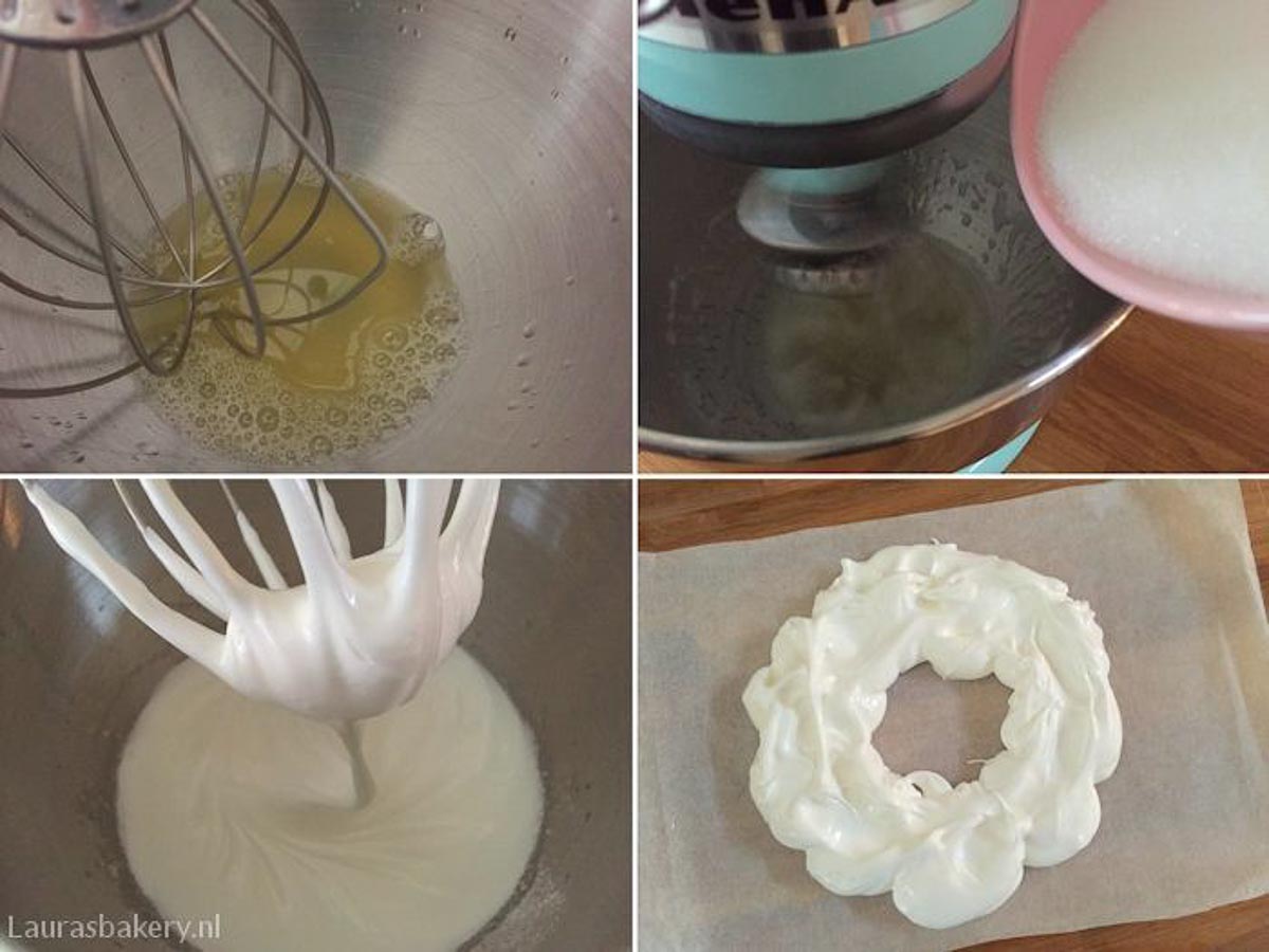 Christmas wreath pavlova-3