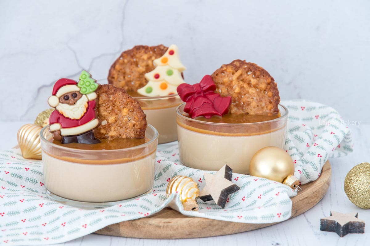 Coffee caramel panna cotta-3