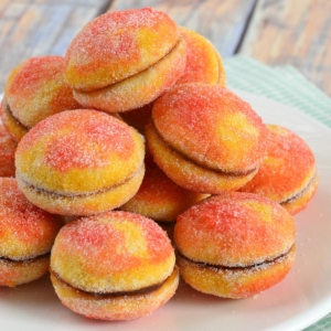 Peach cookies