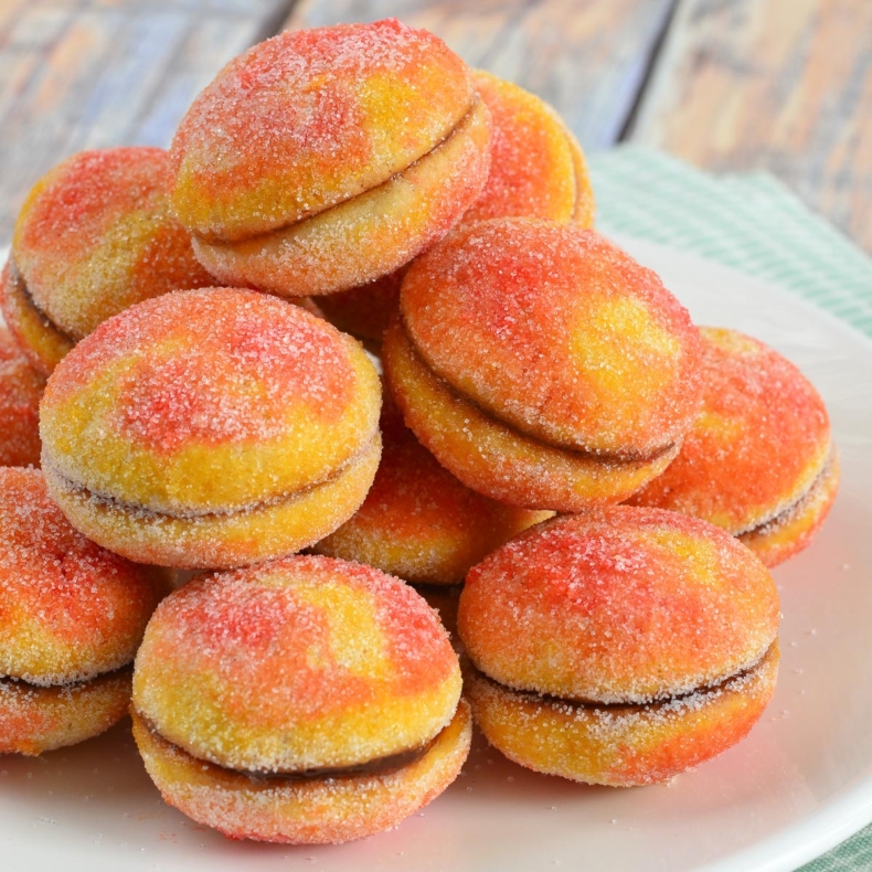 How To Make Italian Peach Cookies (pesche dolci)