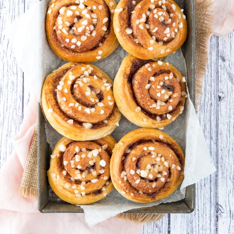 Swedish Cinnamon Buns (Kanelbullar)
